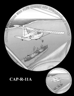 Congressional Gold Medal Design Candidate - CAP-R-11A