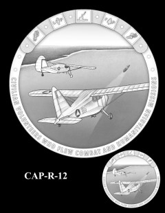 Congressional Gold Medal Design Candidate - CAP-R-12