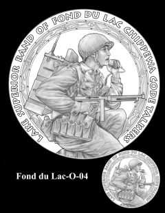 Congressional Gold Medal Design Candidate - Fond du Lac-O-04