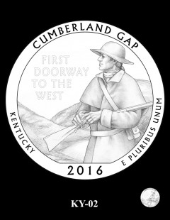 Cumberland Gap National Historical Park Quarter and Coin Design Candidate - KY-02