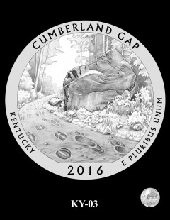 Cumberland Gap National Historical Park Quarter and Coin Design Candidate - KY-03