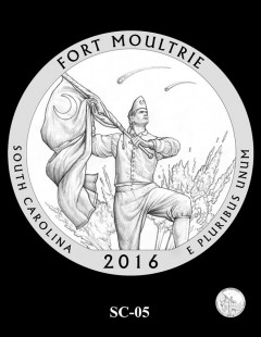 Fort Moultrie Quarter and Coin Design Candidate - SC-05