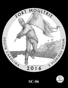 Fort Moultrie Quarter and Coin Design Candidate - SC-06