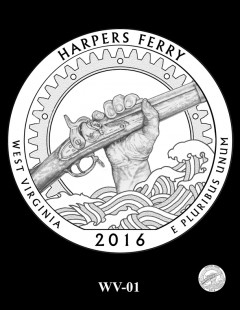 Harpers Ferry National Historical Park Quarter and Coin Design Candidate - WV-01