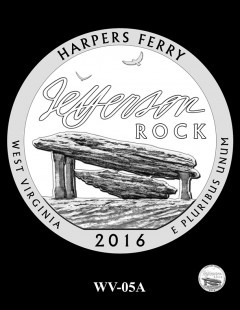 Harpers Ferry National Historical Park Quarter and Coin Design Candidate - WV-05A