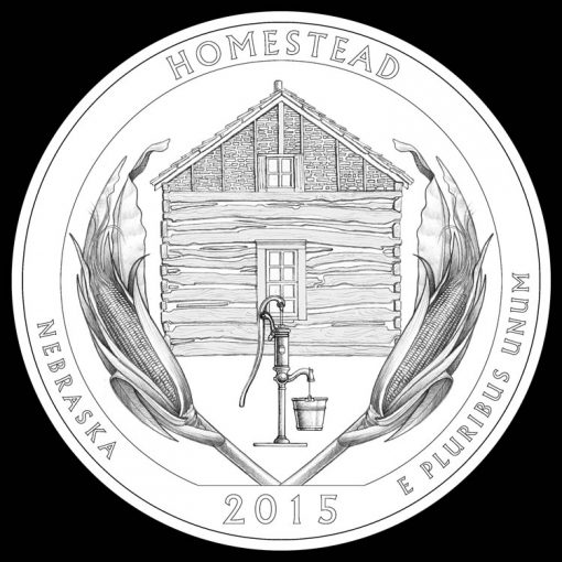 Homestead Homestead National Monument of America Quarter and Coin DesignNational Monument of America Quarter and Coin Design