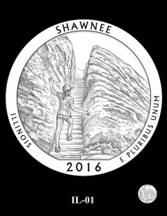 Shawnee National Forest Quarter and Coin Design Candidate - IL-01