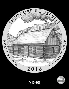Theodore Roosevelt National Park Quarter and Coin Design Candidate - ND-08