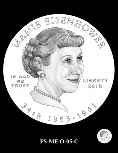 2015 First Spouse Gold Coin Design Candidate - FS-ME-O-05-C