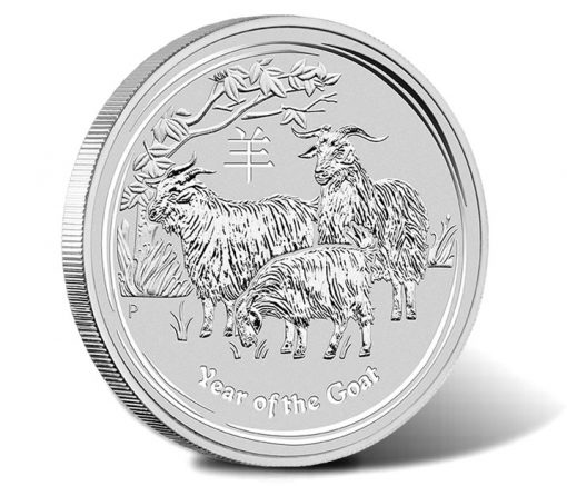 2015 Year of the Goat Silver Bullion Coin - Typeset Collection