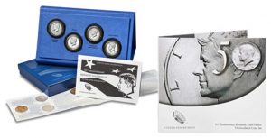 50th Anniversary Kennedy Half-Dollar Silver Coin Collection and Uncirculated Coin Set