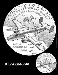 Doolittle Tokyo Raiders Congressional Gold Medal Design Candidate DTR-CGM-R-01