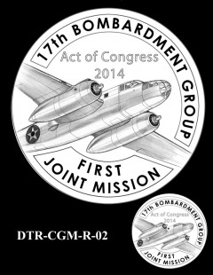 Doolittle Tokyo Raiders Congressional Gold Medal Design Candidate DTR-CGM-R-02