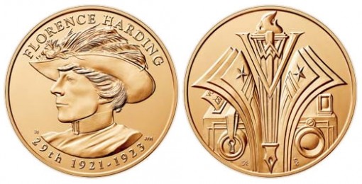 Florence Harding Bronze Medal