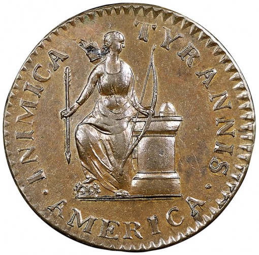 1785 Cent Inimica Tyrannis America/Confederatio
