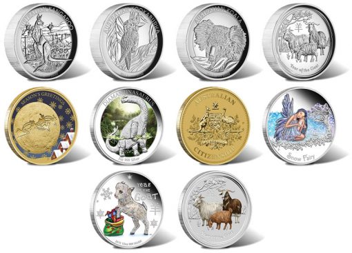 2014 Australian Gold and Silver Coins for November