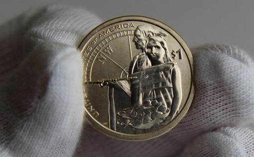 2014-D Enhanced Uncirculated Native American $1 Coin - Reverse