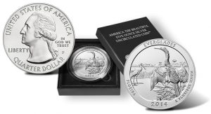 2014 Everglades 5 Oz Silver Uncirculated Coin