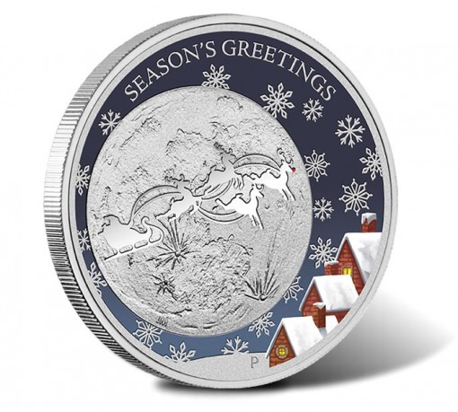 Australian 2014 50c Christmas Silver Proof Coin