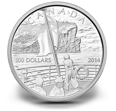 2014 $100 100th Anniversary of the Declaration of the First World War 10 Oz Silver Coin