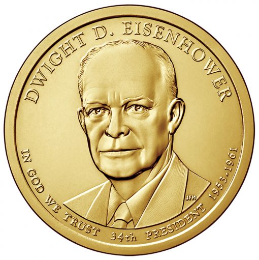 2015 Eisenhower Presidential $1 Coin