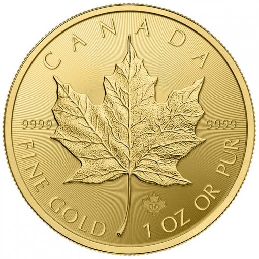 2015 Gold Maple Leaf Bullion Coin - Reverse