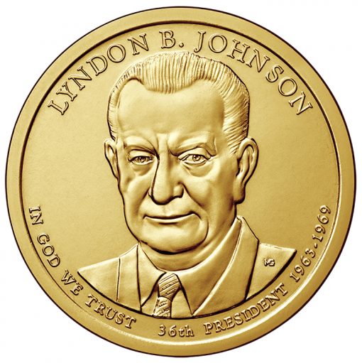 2015 Johnson Presidential $1 Coin