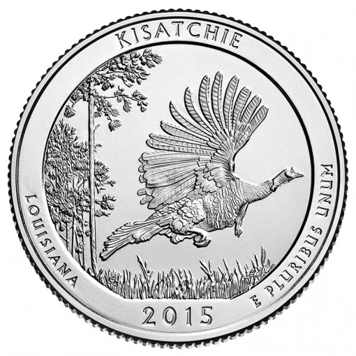 2015 Kisatchie National Forest Quarter for Louisiana