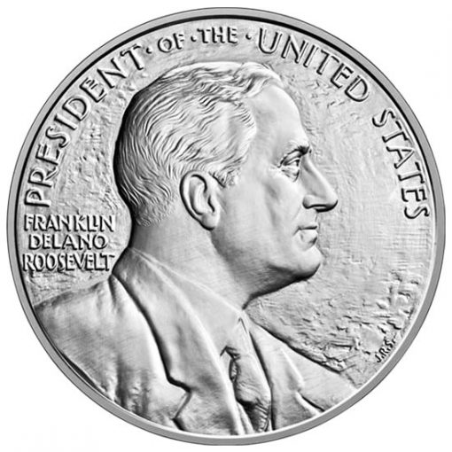 Franklin D. Roosevelt Silver Medal