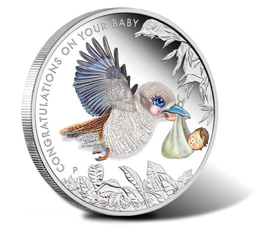 2015 Newborn Baby Silver Proof Coin