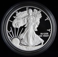 US Mint Sales: Gold Coins Jump, 2015 Proof Silver Eagle Timid