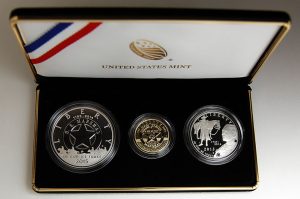 Photo of the US Marshals Service Three-Coin Proof Set