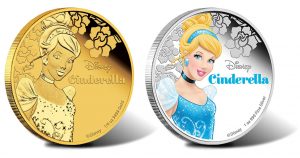 Disney's Cinderella Featured on Silver and Gold Coins