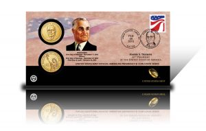2015 Harry S. Truman $1 Coin Cover