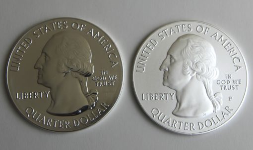 2015 Homestead 5 Oz Silver Bullion and Uncirculated Coins, Obverses
