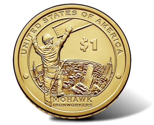 2015 Native American $1 Coin - Reverse