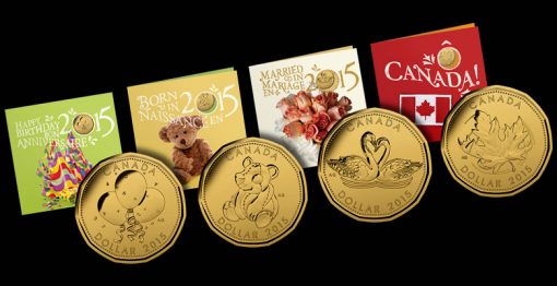2015 Royal Canadian Mint Coin Gift Sets