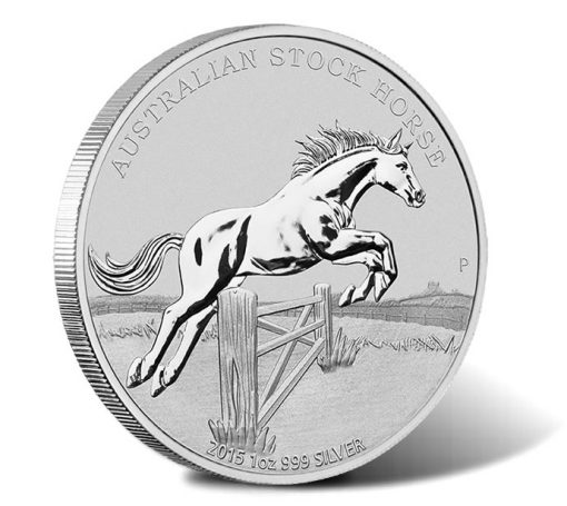 2015 Australian Stock Horse Silver Coin