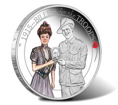 2015 Billies for the Troops Silver Proof Coin