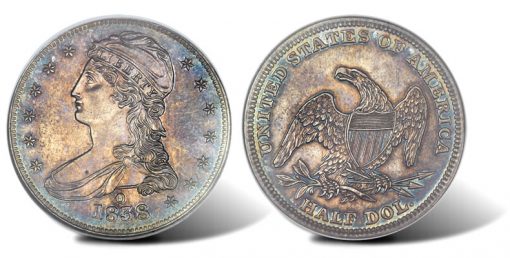 1838-O Eliasberg Reeded Edge half-dollar
