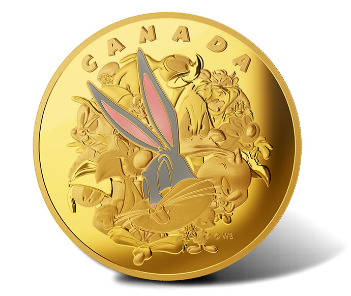 Pure Silver Coin Royal Canadian Mint RCM Coyote 2015 $10 Looney Tunes: Wile E Super Genius