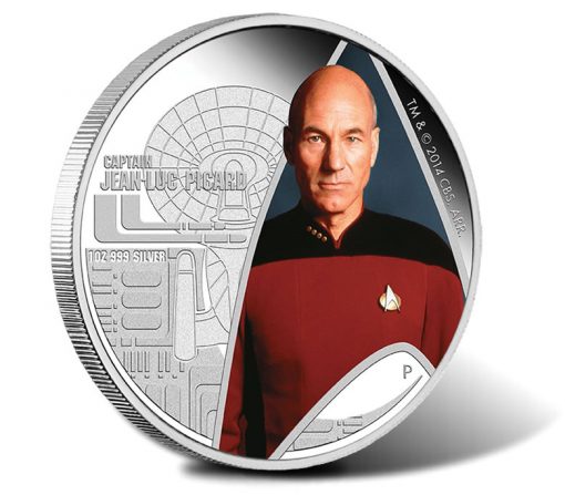 2015 Captain Jean-Luc Picard Silver Coin