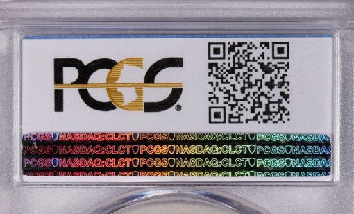 PCGS QR Code on Coin Holder
