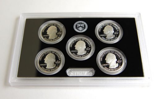 Quarters, Obverses, in 2015 Silver Proof Set