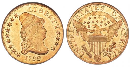 1798/7 $10 Eagle