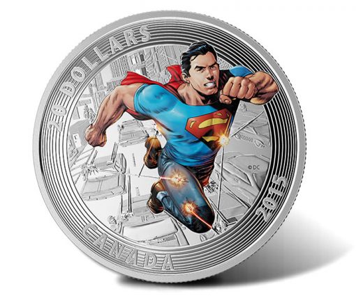 2015 $20 Superman Action Comics #1 Silver Coin