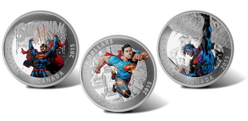 2015 $20 Superman Comic Cover Silver Coins
