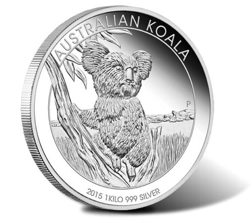 2015 $30 Australian Koala 1 Kilo Silver Proof Coin