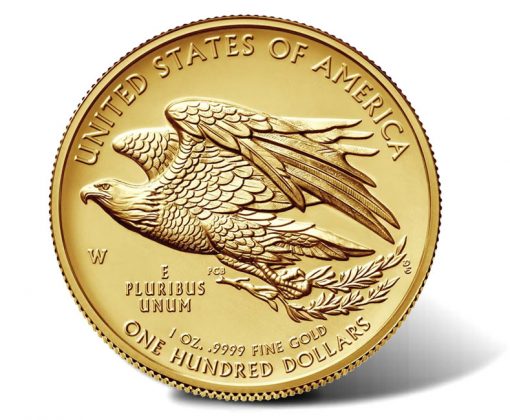2015-W $100 American Liberty High Relief Gold Coin - Reverse