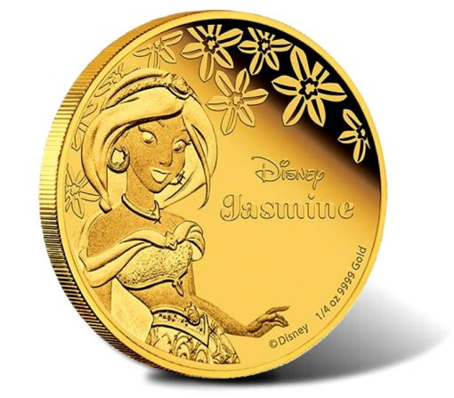 2015 Disney Princess Jasmine Gold Coin